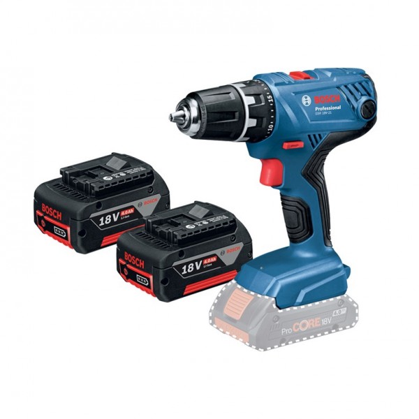 Akumuliatorinis suktuvas-gręžtuvas BOSCH GSR 18V-21